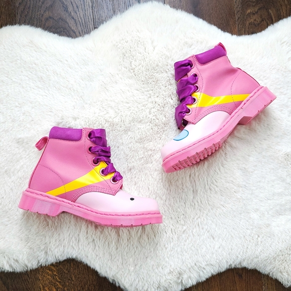 Dr. Martens x Adventure Time Princess Bubblegum Limited Edition Barbiecore Boot - Picture 2 of 16
